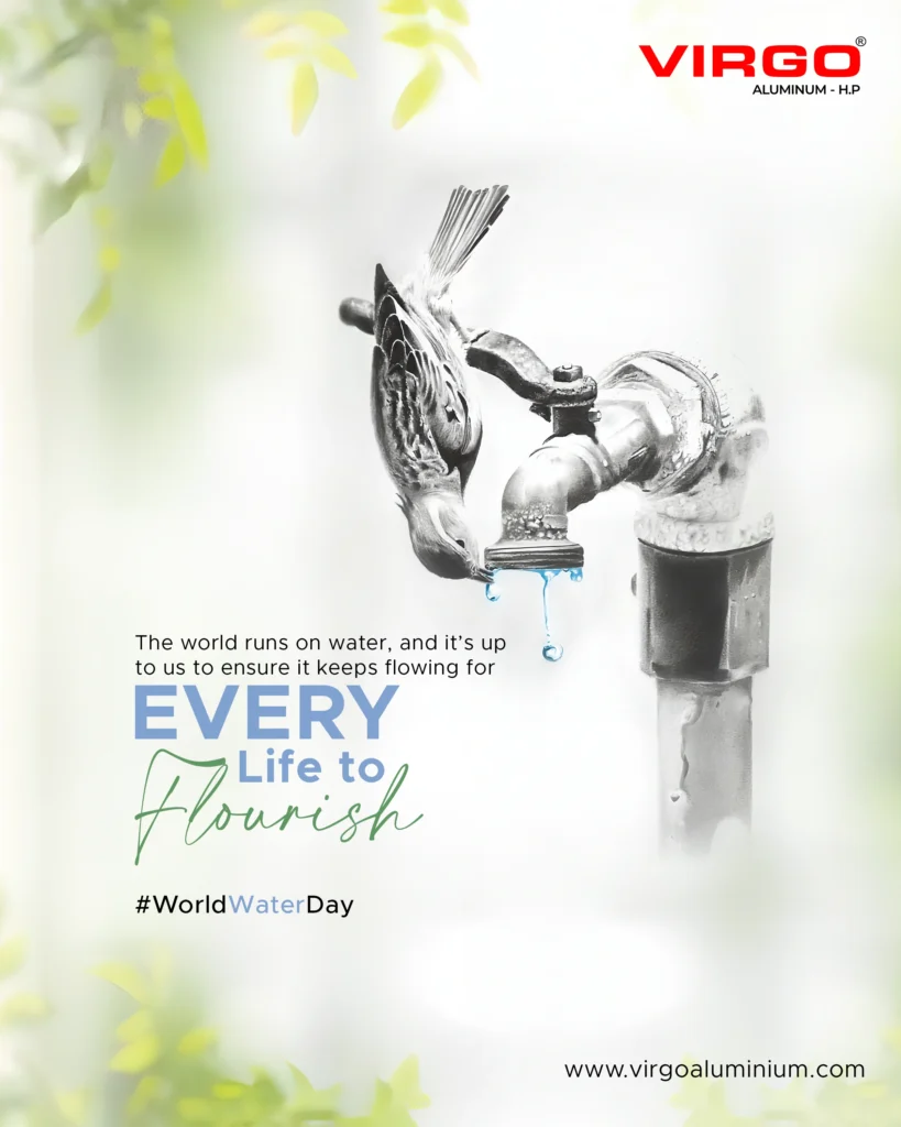 Aluminium world water day post