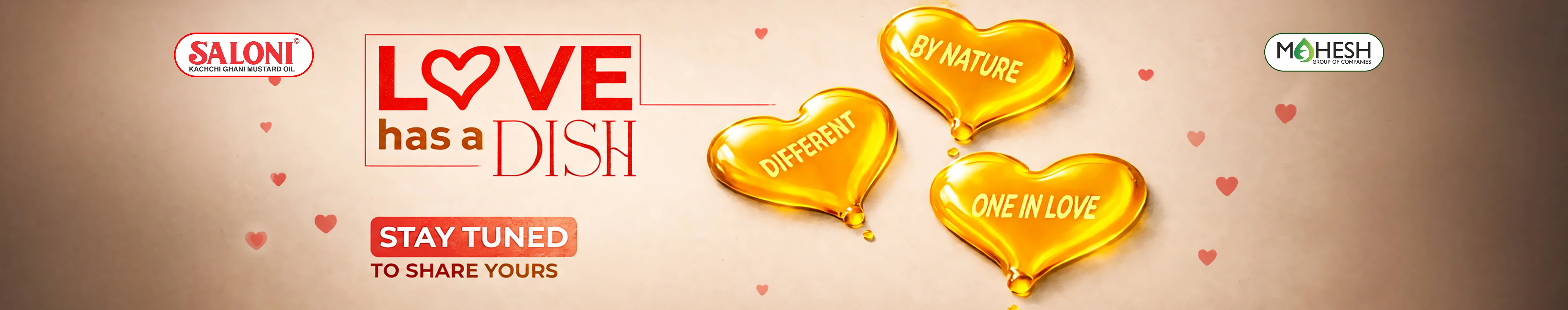 Saloni Kachi Ghani mustard oil love has a dish campaign
