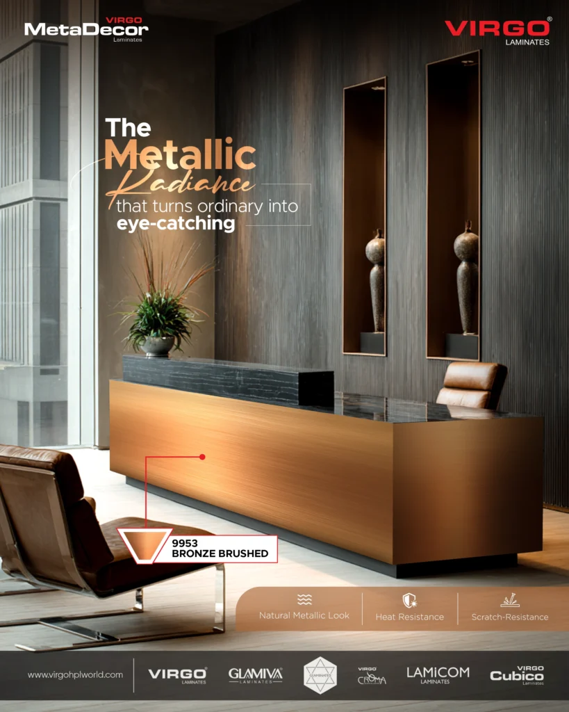 Metadecor laminates