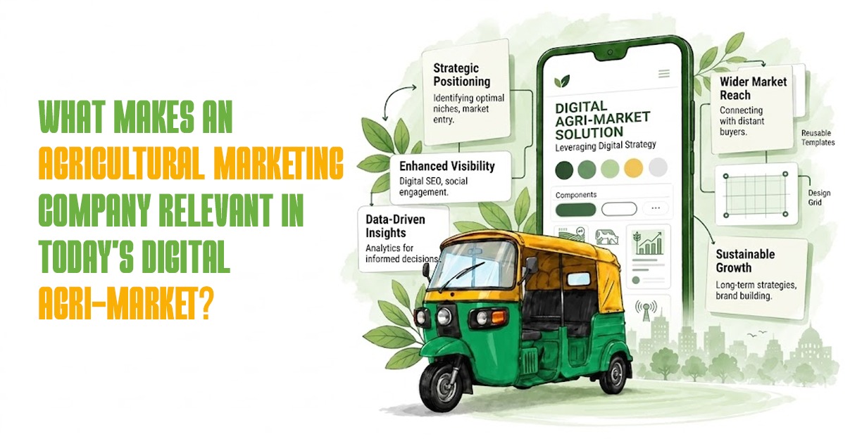 Agricultural marketing company for digital agri-market