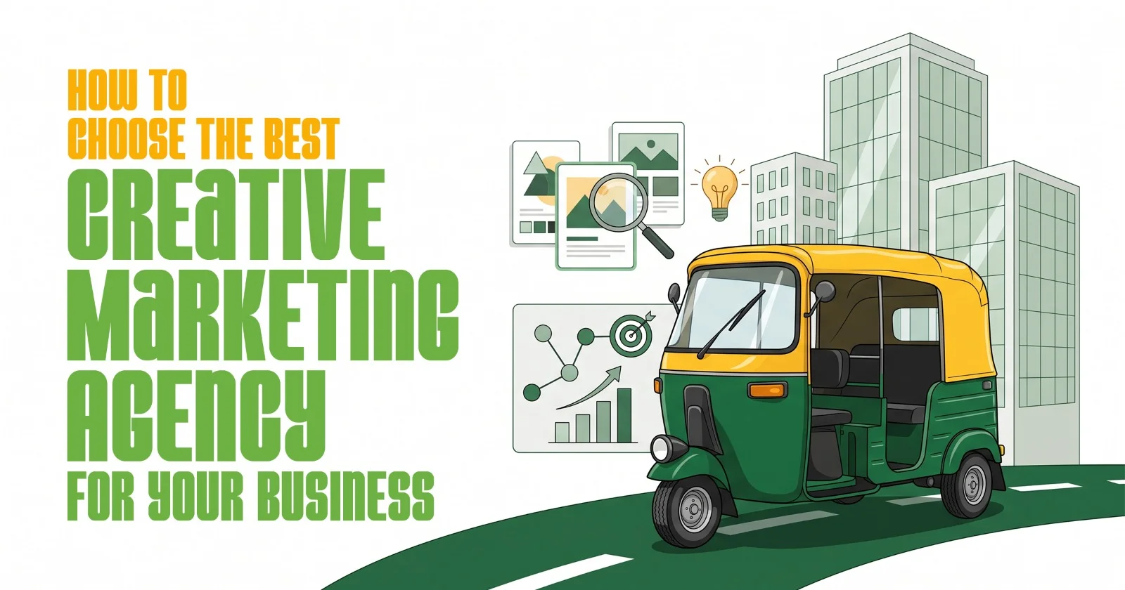 Creative marketing agency with strategy and analytics