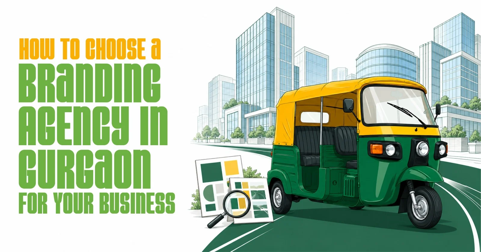 Brand identity design and visual branding in Gurgaon