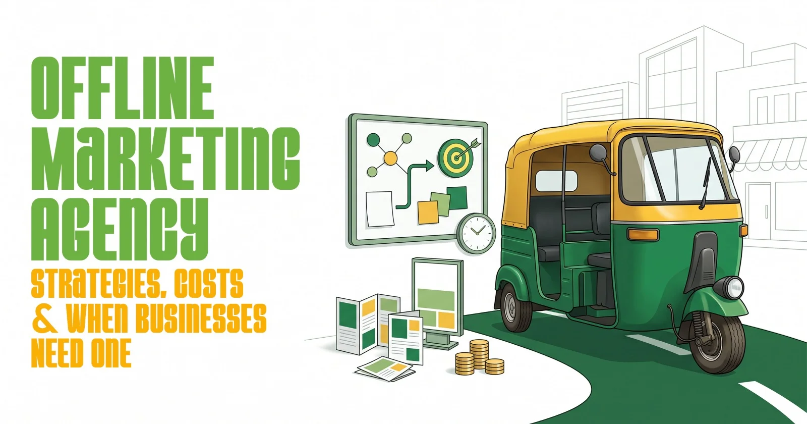 Offline promotion ideas with print and local advertising
